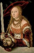 Lucas Cranach Judith with the head of Holofernes oil painting artist
